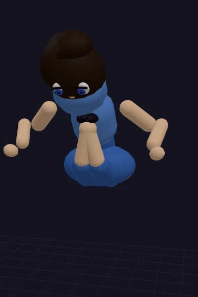 Sit Floor Hugging Knees